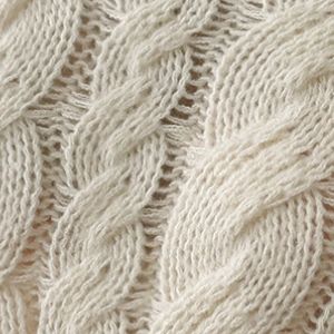 Cable Knit Round Neck Sweater