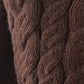 Cable Knit Round Neck Sweater
