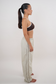 I Accept Change with Grace Beige Versatile Relaxed Fit Pant