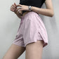 High Waist Quick-Drying Sports Letter Shorts for Women