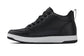 CALTO - Q271  - 2 Inches Taller (Black Noir) - Elevated Leatherette Micro-Perforated Sneakers