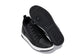 CALTO - Q271  - 2 Inches Taller (Black Noir) - Elevated Leatherette Micro-Perforated Sneakers