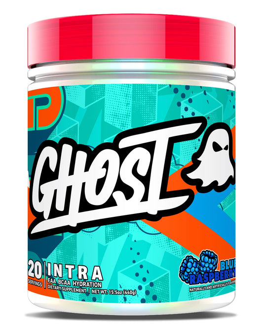 GHOST Intra Workout Powder, Blue Raspberry