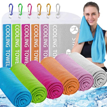 Cooling Towels, 6 Pack