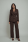 The Maison Jacquard Lace-Trim Trousers