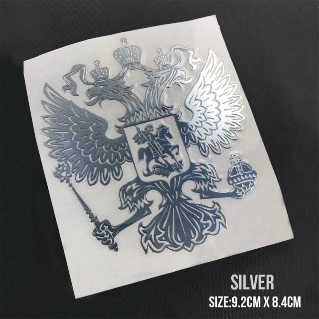 Nickel Metal Emblem Car Stickers