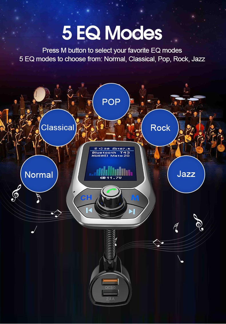 Car MP3 Bluetooth Music Player